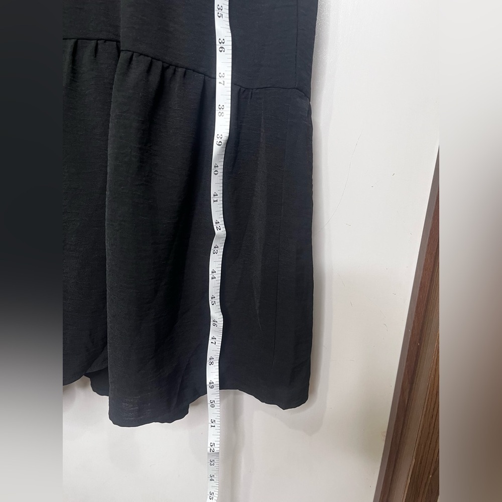 Blu Pepper Black Tiered Midi Dress - Picture 8 of 9